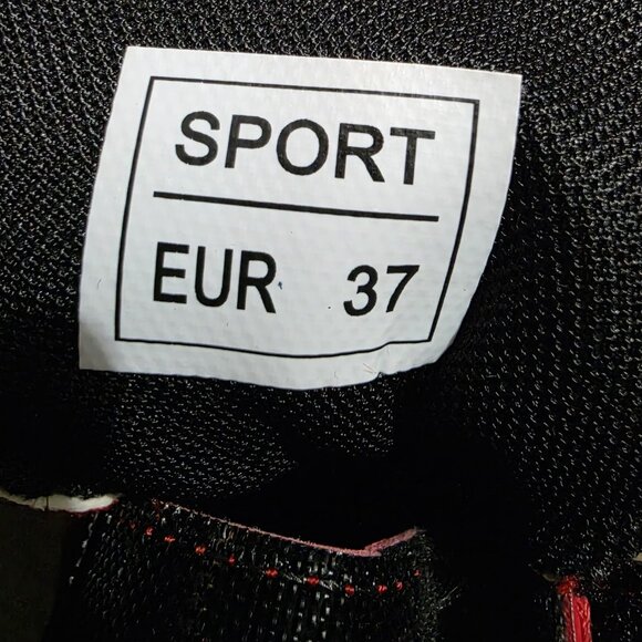 Red Sport Cycling Shoes 3-Strap Road Bike Shoes with Cleats & Hardware Set - Picture 2 of 13